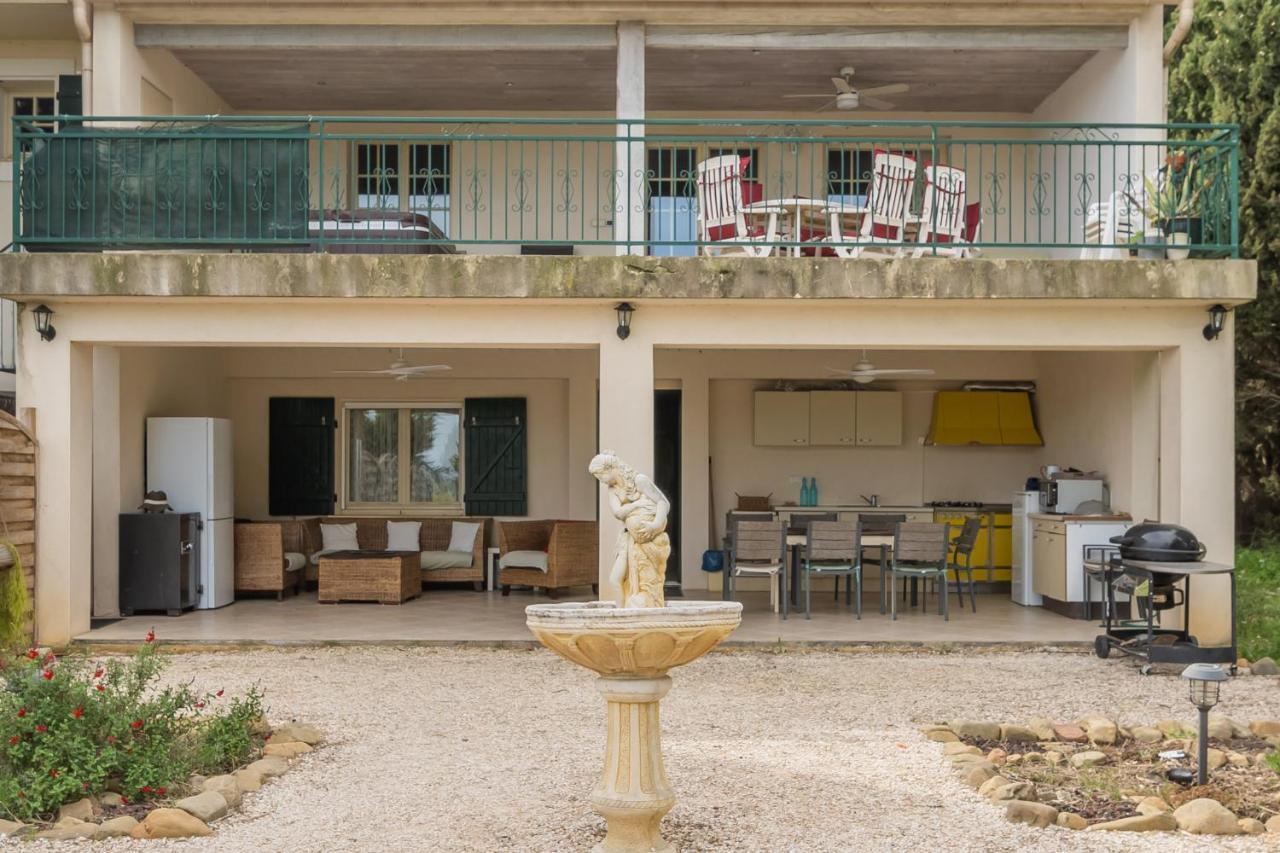 Villa Les Cigales Ouveillan Exterior foto