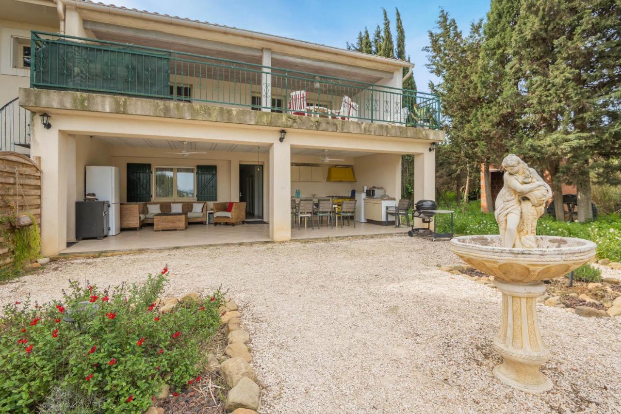Villa Les Cigales Ouveillan Exterior foto